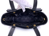 Chanel 2004 Vintage Caviar Briefcase Flap Tote 2-Way Shoulder Bag 24k GHW QOQ