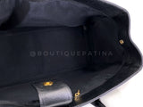 Chanel 2010 Large Black Executive Cerf Shopper Tote Bag GHW YUP