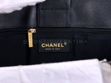 Chanel 2010 Large Black Executive Cerf Shopper Tote Bag GHW YUP