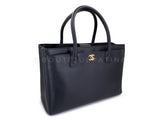 Chanel Large Black Executive Cerf Shopper Tote Bag GHW YUP