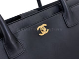 Chanel Large Black Executive Cerf Shopper Tote Bag GHW YUP