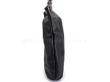 Chanel 2007 Vintage Black Chunky Soft and Chain Hobo Tote Bag RHW X8W