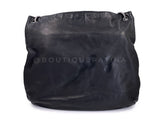 Chanel 2007 Vintage Black Chunky Soft and Chain Hobo Tote Bag RHW X8W