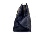 Chanel 1996 Vintage Black Quilted Supermodel XL Weekender Tote Bag 24k GHW WR2