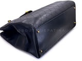 Chanel 1996 Vintage Black Quilted Supermodel XL Weekender Tote Bag 24k GHW WR2