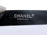 Chanel Vintage 2008 Black Caviar East West Medium Classic Clutch Flap Bag SHW 7VJ