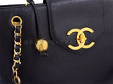Chanel 1996 Vintage Caviar Weekender Supermodel XL Shopper Tote Bag 24k GHW Black POV