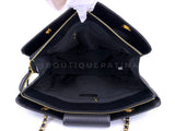 Chanel 1996 Vintage Caviar Weekender Supermodel XL Shopper Tote Bag 24k GHW Black POV