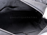 Chanel 2016 Black Rock Airlines Grained Calfskin Multi-Pocket Tote Bag Black RHW TIQ
