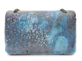 Pristine Chanel 2018 Limited Waterfall Sequins Jumbo Maxi Flap Bag SHW 7B8