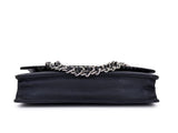 Chanel Black Caviar Timeless Wallet on Chain WOC Flap Bag SHW MT3
