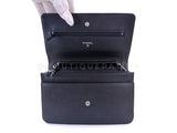 Chanel Black Caviar Timeless Wallet on Chain WOC Flap Bag SHW MT3