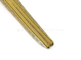 Chanel 19A Egypt Paris-New York Crocodile Print Gold Clutch Bag O Case Large OJJ