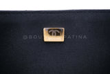 Chanel Black Airlines Maxi XL Textured Calfskin Travel Flap Bag GHW 2FZ