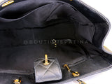 Chanel 2019 Black Caviar Timeless Classic Grand Shopper Tote Bag GHW 0JD
