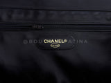 Chanel 1995 Black Quilted Supermodel XL Weekender Tote Bag 24k GHW WR2