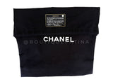 Chanel 2012 Large Black Executive Cerf Shopper Tote Bag GHW YUP