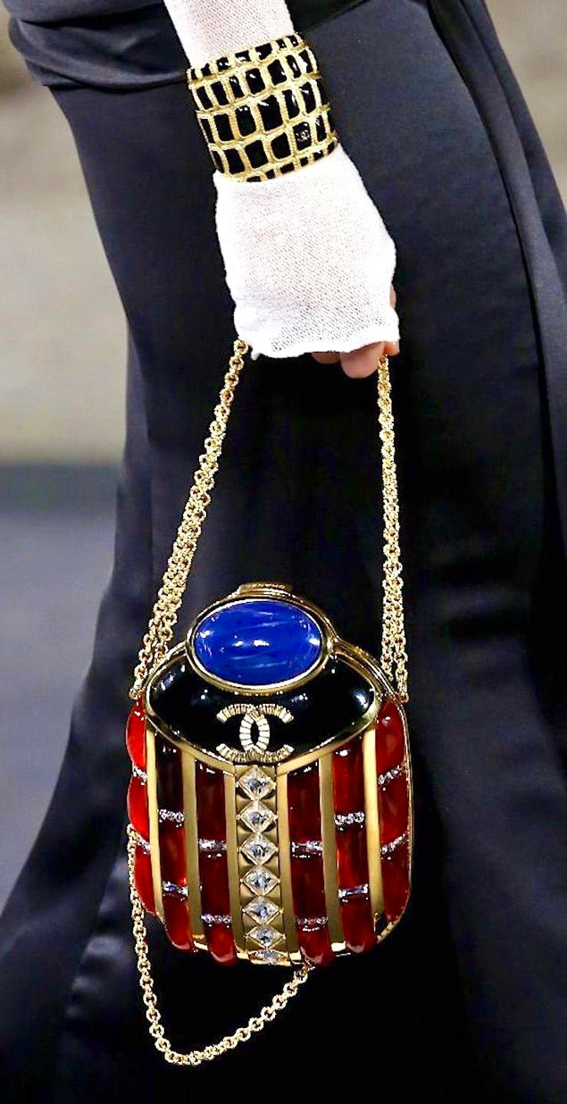 Chanel Scarab Minaudière Bag 2019 Egypt Paris-New York Evening Clutch