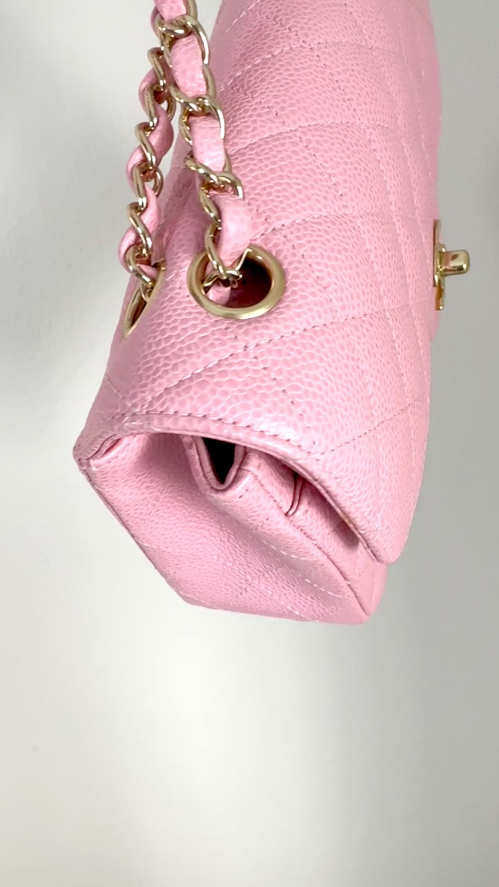 Chanel 2005-2006 Limited Edition Pink and Black Flap · INTO
