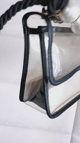 Chanel 19S "By the Sea" Sand Pearl PVC Flap Bag GHW 8T4