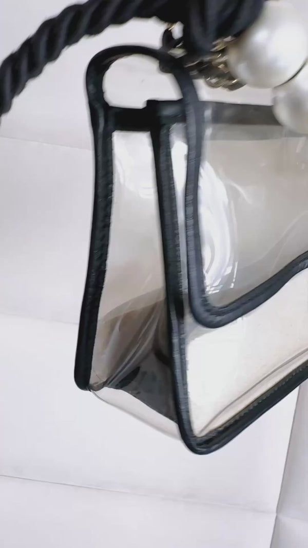 Chanel 19S "By the Sea" Sand Pearl PVC Flap Bag GHW 8T4