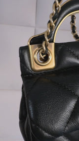 Chanel 2021 Lady Handle Micro MIni Flap Bag Crossbody