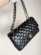 Chanel Lucky Charms Bag 18K Black Heart Medium Classic Double Flap