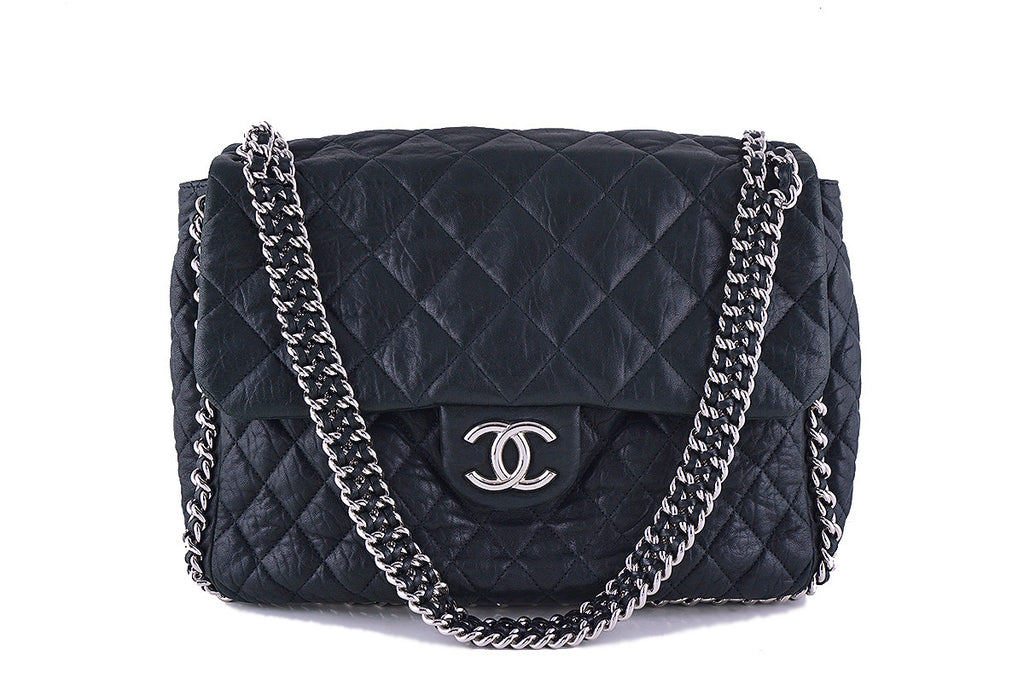 Chanel Chain Around Maxi Flap - Luxe Purses