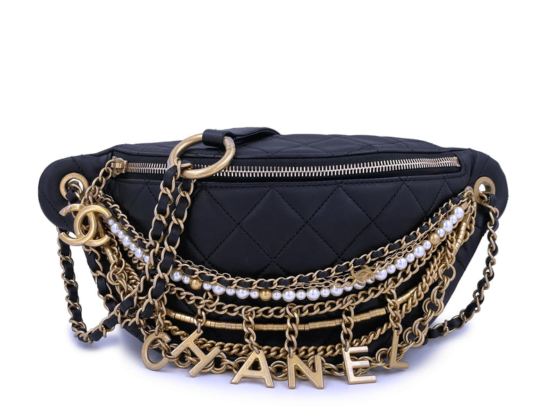 Limited Chanel All About Chains Waist Bag Fanny Pack 19A – Boutique Patina