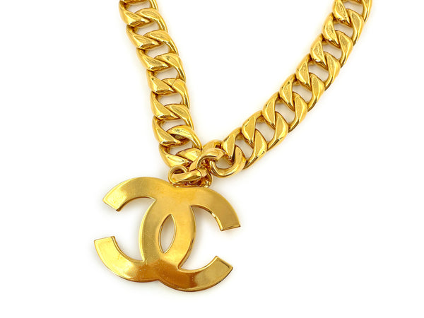 Chanel 20C Dog Tag Logo Lariat Chain Necklace – Boutique Patina
