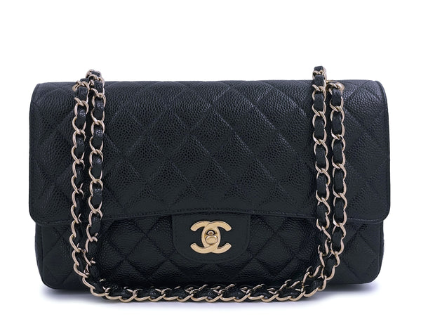 Chanel Black Caviar Mini Kelly Evening Bag 24k GHW – Boutique Patina