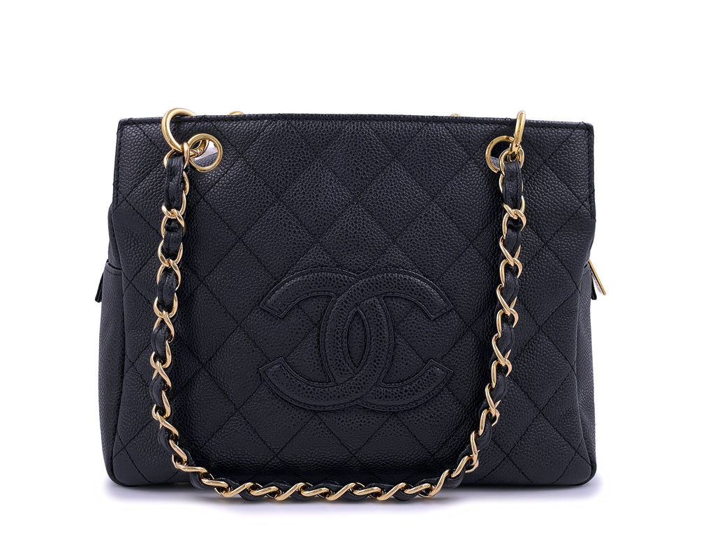 chanel pink shopping tote bag
