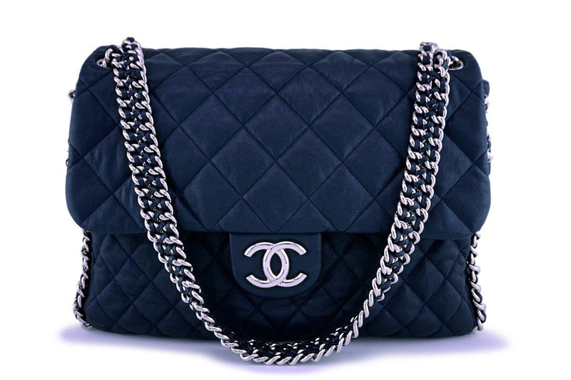 chanel double face tote