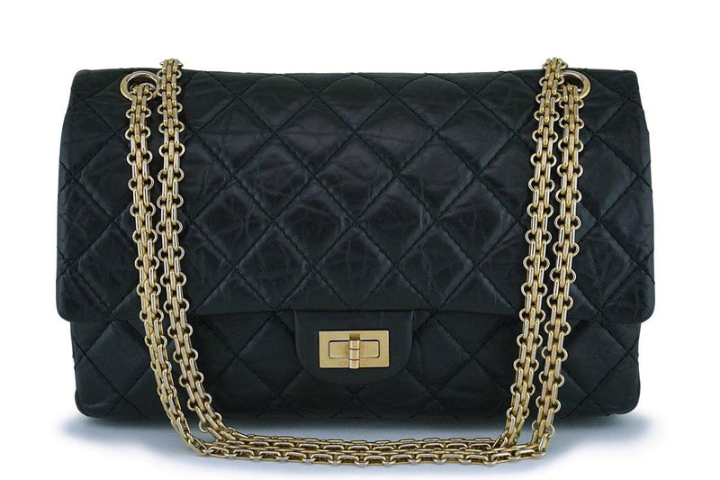 Vintage and Musthaves. Chanel 2.55 medium double flap bag with mademoiselle  chain