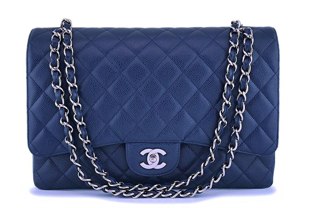 Bag Chanel Navy in Polyester - 36248635