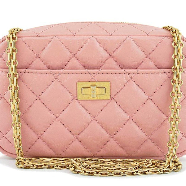 Chanel Pink Reissue 2.55 Mini Crossbody Classic Camera Case Bag – Boutique  Patina