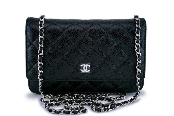 leather chanel wallet