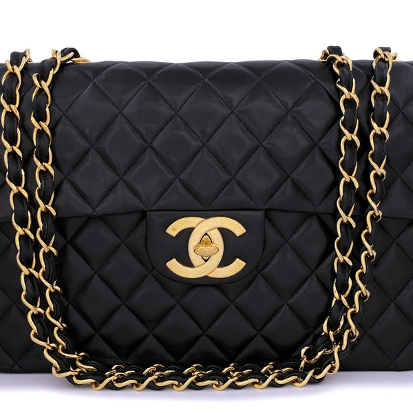 Chanel Pre Owned 1995 large Classic Flap crossbody bag - ShopStyle