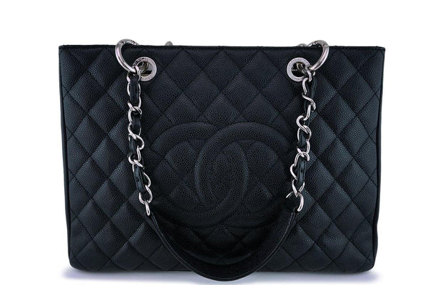 Chanel Business Affinity Tote Bag, Black Caviar Leather, Gold Hardware,  Preowned in Dustbag - Julia Rose Boston