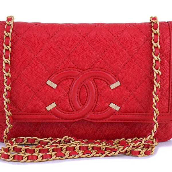 Chanel filigree woc price Clearance