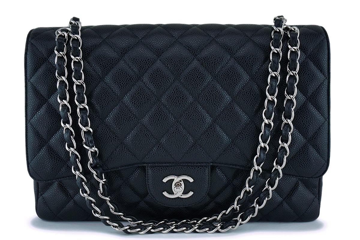 Chanel Black Caviar Maxi 