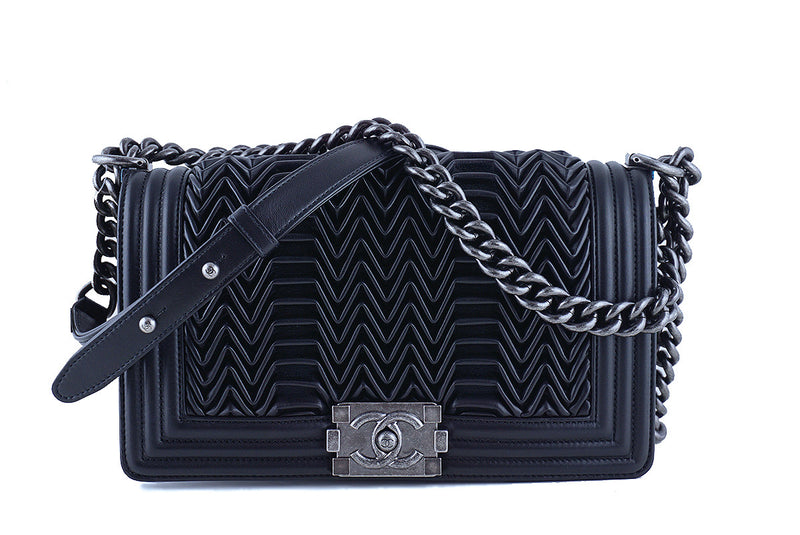 Chanel pleated sale bag