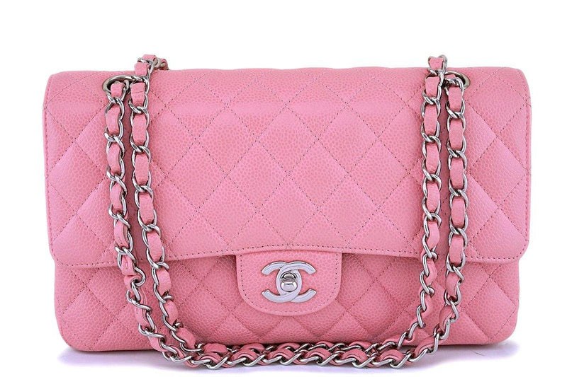 Chanel Classic 2.55 Medium Flap in Baby Pink Caviar with Gold Hardware -  SOLD