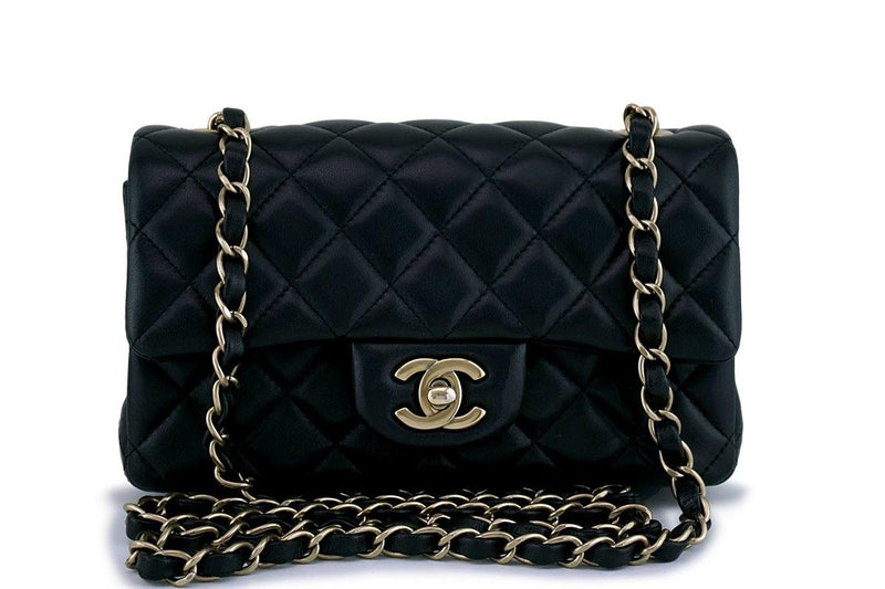 Chanel Black Classic Quilted Rectangular Mini Flap Bag – Boutique Patina