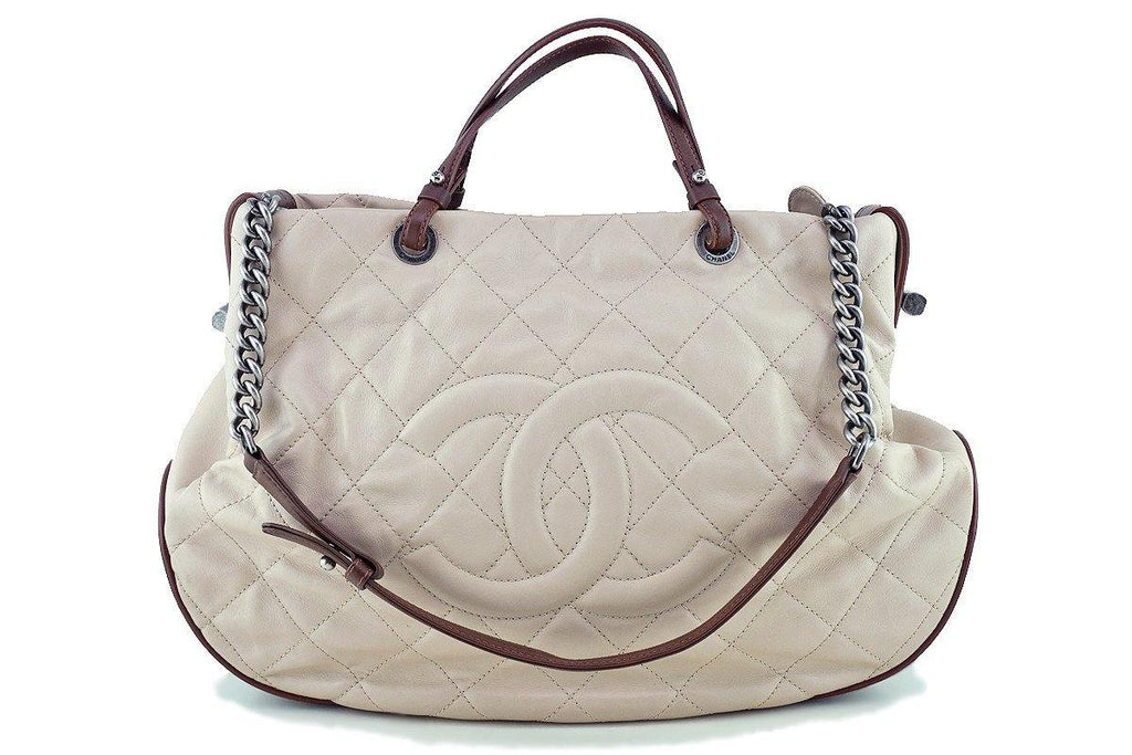 Chanel // Grey & Brown Country Chic Shoulder Bag – VSP Consignment