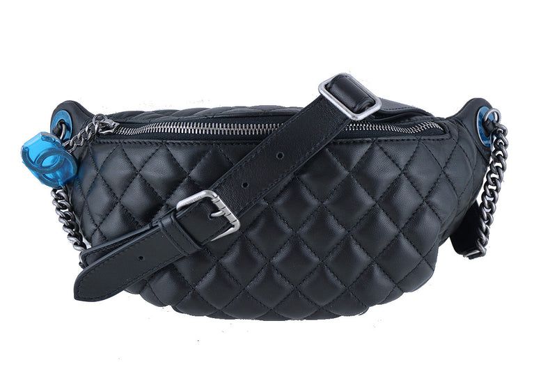 NWT 15A Chanel Black Quilted Classic Fanny Pack Bag - Boutique Patina