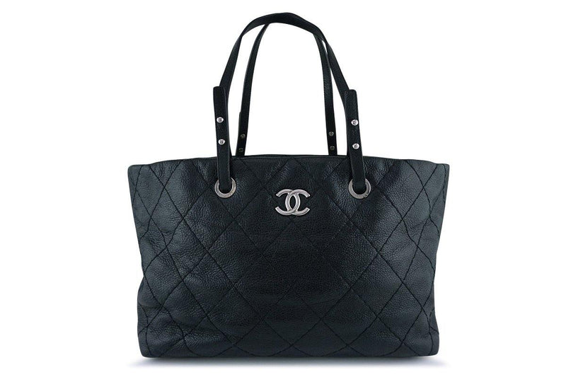Chanel Black On the Road Large Quilted Classic Tote Bag – Boutique