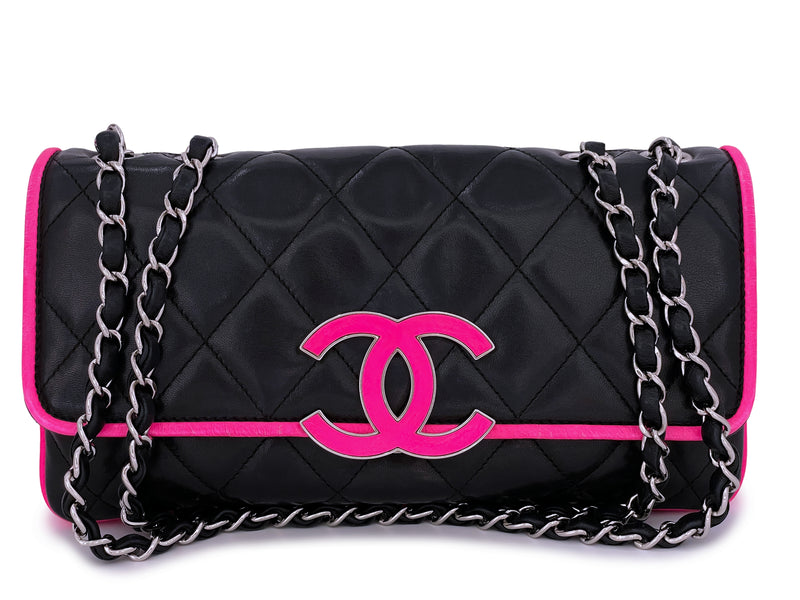 CHANEL Boy Bag - CHANEL Leather White Glazed Quilted Large