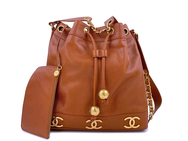 chanel brown bags