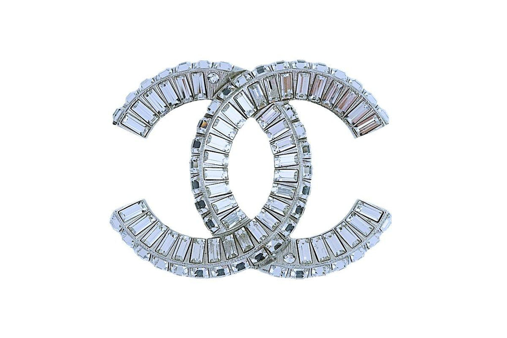 NIB New 2019 Chanel Classic Baguette Crystals Brooch – Boutique
